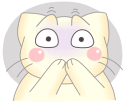 Mini cat sticker #4937034