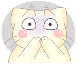 Mini cat sticker #4937034