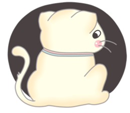 Mini cat sticker #4937040