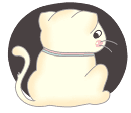 Mini cat sticker #4937040