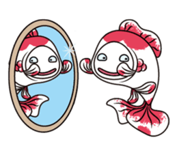 goof goldfish sticker #4937209