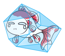 goof goldfish sticker #4937217