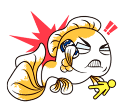 goof goldfish sticker #4937220