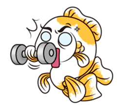 goof goldfish sticker #4937222