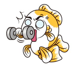 goof goldfish sticker #4937222