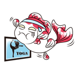 goof goldfish sticker #4937223