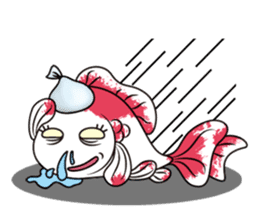 goof goldfish sticker #4937225