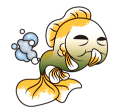 goof goldfish sticker #4937236