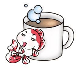 goof goldfish sticker #4937237