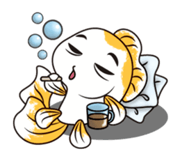 goof goldfish sticker #4937241