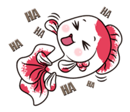 goof goldfish sticker #4937245