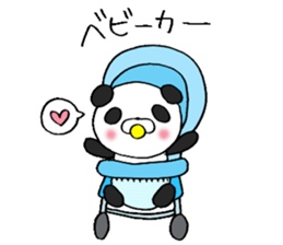 Parenting panda sticker #4938003