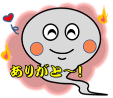 Pretty ghosts HARU and NATTYAN. sticker #4938450