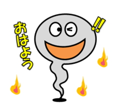 Pretty ghosts HARU and NATTYAN. sticker #4938458