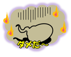 Pretty ghosts HARU and NATTYAN. sticker #4938461