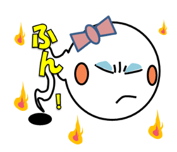 Pretty ghosts HARU and NATTYAN. sticker #4938462