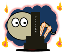 Pretty ghosts HARU and NATTYAN. sticker #4938484