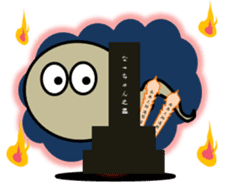 Pretty ghosts HARU and NATTYAN. sticker #4938484