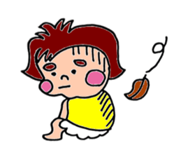 Futoshimayu Fu-chan sticker #4938538