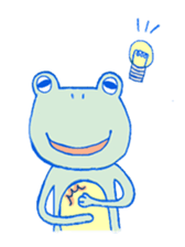 Frog king sticker #4938693