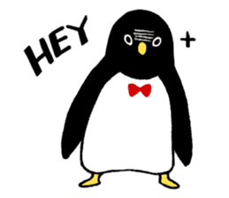 The bossy penguin in the South Pole! sticker #4939007