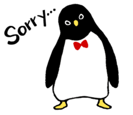 The bossy penguin in the South Pole! sticker #4939011