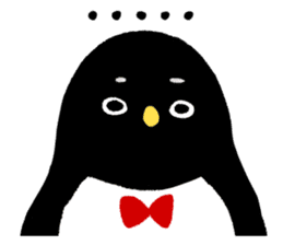 The bossy penguin in the South Pole! sticker #4939016