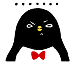 The bossy penguin in the South Pole! sticker #4939017