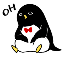 The bossy penguin in the South Pole! sticker #4939019