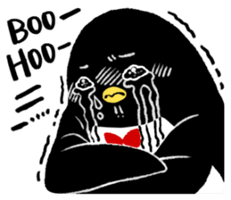 The bossy penguin in the South Pole! sticker #4939025