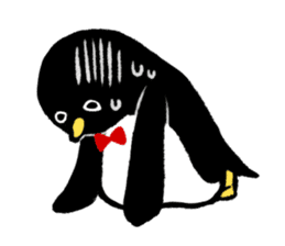 The bossy penguin in the South Pole! sticker #4939027