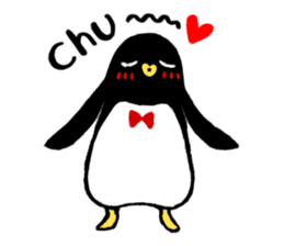 The bossy penguin in the South Pole! sticker #4939031