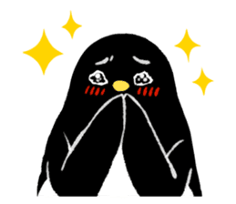 The bossy penguin in the South Pole! sticker #4939038