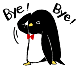 The bossy penguin in the South Pole! sticker #4939045