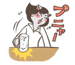 Welcome to the sake club !! sticker #4939572