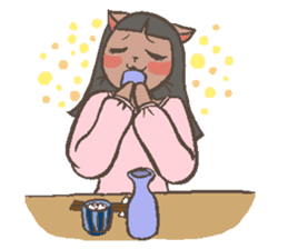 Welcome to the sake club !! sticker #4939574