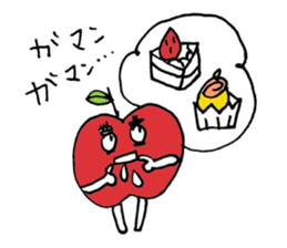 apple-shaped_pear-shaped sticker #4939689