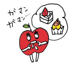 apple-shaped_pear-shaped sticker #4939689