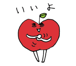 apple-shaped_pear-shaped sticker #4939700