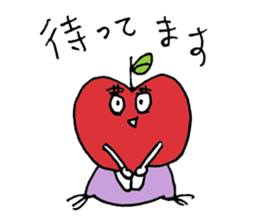 apple-shaped_pear-shaped sticker #4939710
