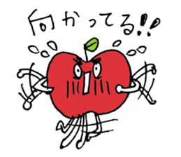 apple-shaped_pear-shaped sticker #4939711