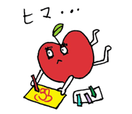 apple-shaped_pear-shaped sticker #4939713