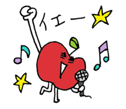 apple-shaped_pear-shaped sticker #4939714