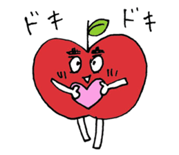 apple-shaped_pear-shaped sticker #4939716