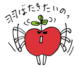 apple-shaped_pear-shaped sticker #4939719