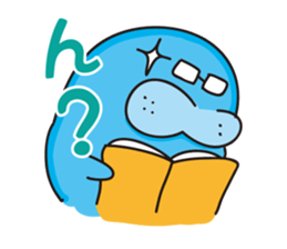 Cute earless seal sticker #4939942