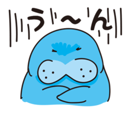 Cute earless seal sticker #4939950