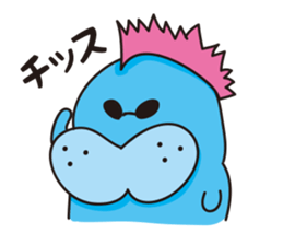 Cute earless seal sticker #4939962