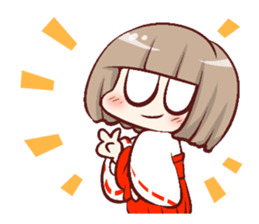 Japanese Psychic Priestess sticker #4940087