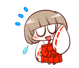 Japanese Psychic Priestess sticker #4940088